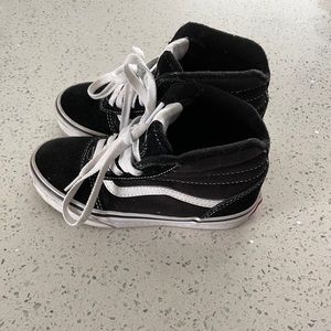 Vans high top kids size 13